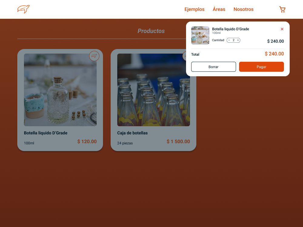 Compra de productos 2